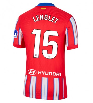 Atletico Madrid Clement Lenglet #15 Primera Equipación 2024-25 Manga Corta